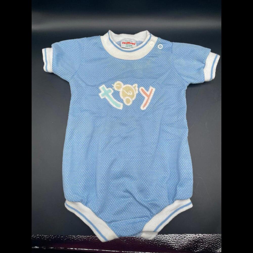 Vintage Healthtex Baby One Piece Size 12 Months